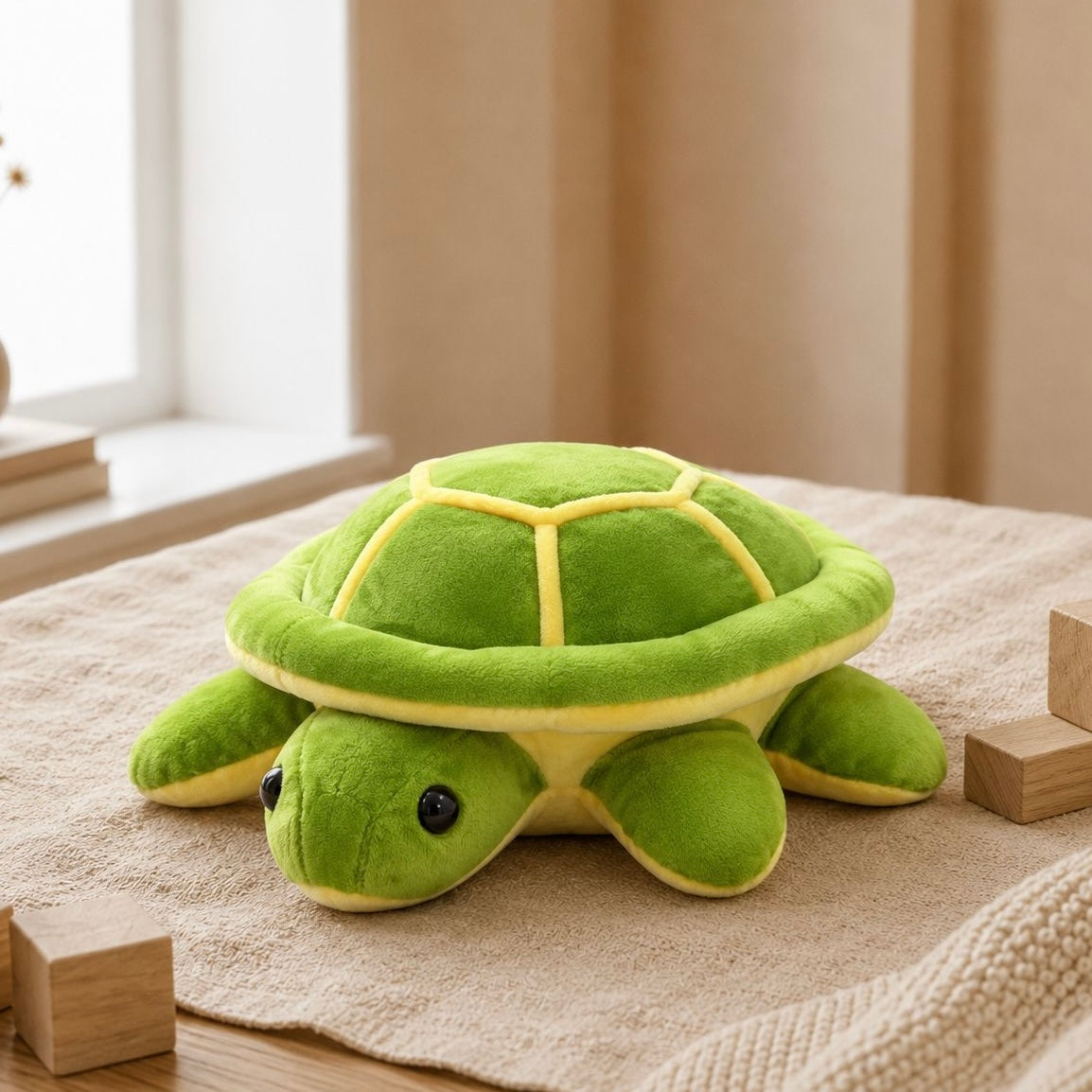 Green Turtle Plush