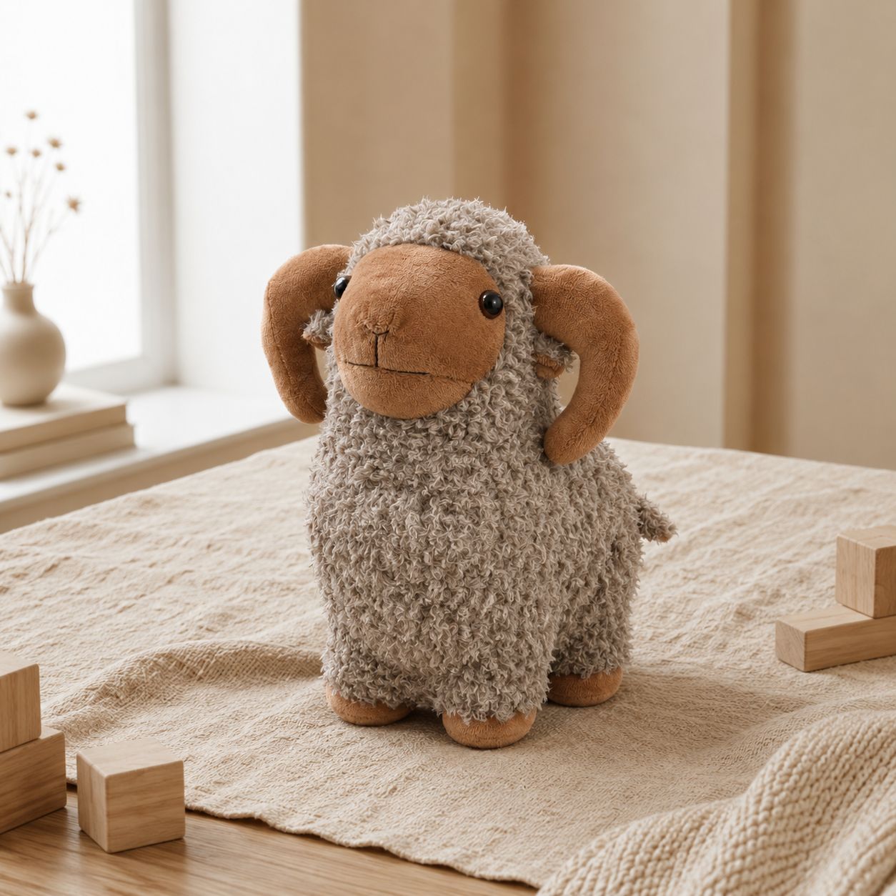 Curly Ram Plush