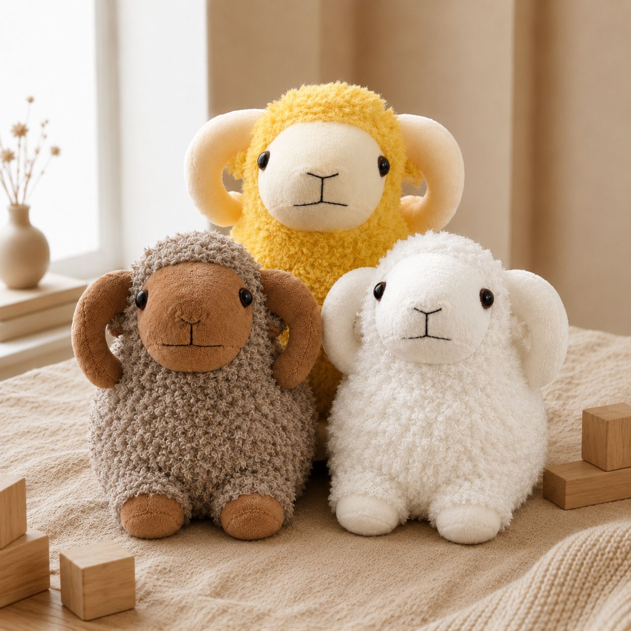 Curly Ram Plush